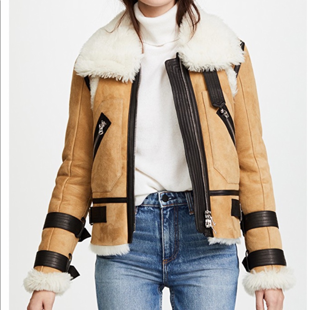 Veronica Beard Shearling Bomber